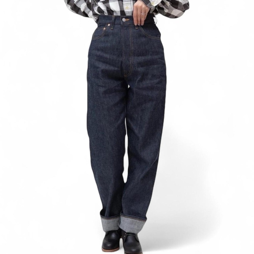 NWOT Anatomica 618 Marilyn I Indigo Selvedge Raw Denim Jeans Made in Japan